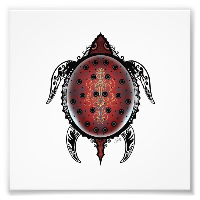 Honu Fototryck (Framsidan)