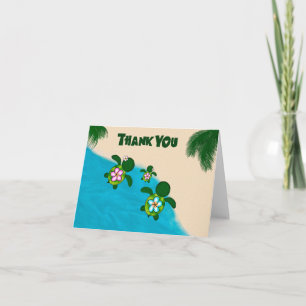 Honu GIRL Sea TURTLE Baby Shower Tack Rosa