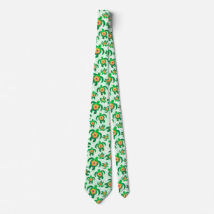 Honu Grönt Sea Turtles Hibiscus Flowers Slips