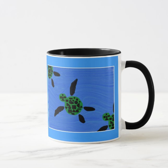 Honu (havssköldpadda) mugg (Höger)
