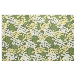Honu Sea Turtle Hawaiian Tapa - Olive Tyg