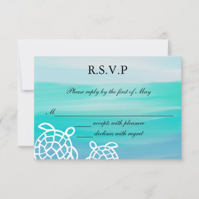 Honu Sea Turtles Beach Wedding OSA Response (Framsida)