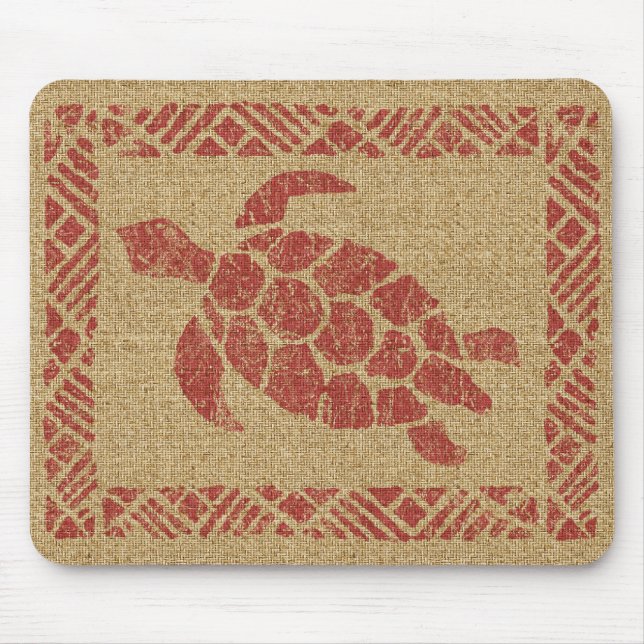 Honu Tapa Mousepad Musmatta (Framsidan)