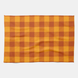 Honung Amber Buffalo Check Kökshandduk