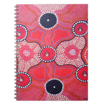 Honung Ant Dreaming Aboriginal Art Photo Notebook