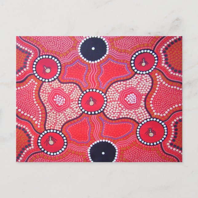 Honung Ant Dreaming Vykort (Framsida)