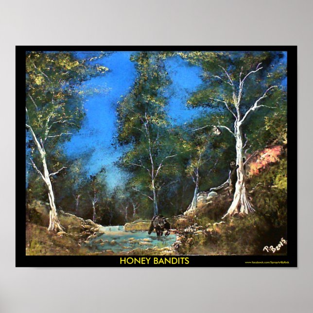 Honung Bandits Poster (Framsidan)
