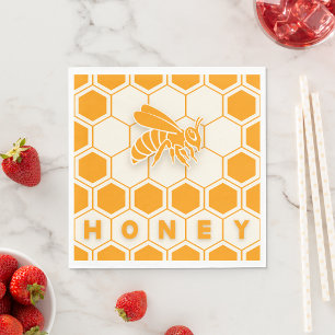 Honung Bee Napkins Pappersservett