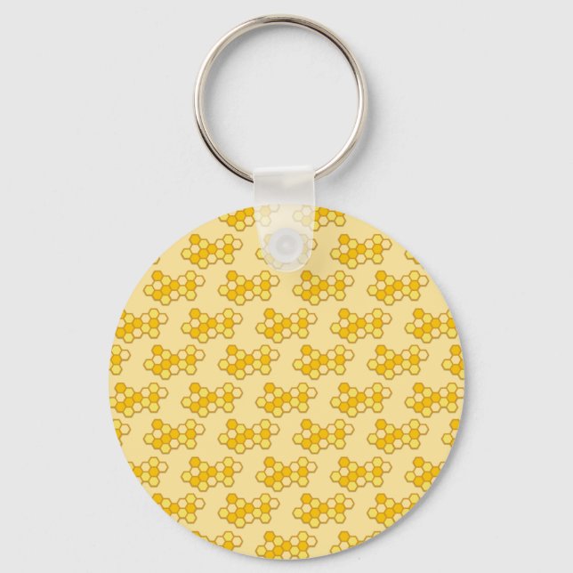 Honung Bee Printable Nyckelring (Framsida)