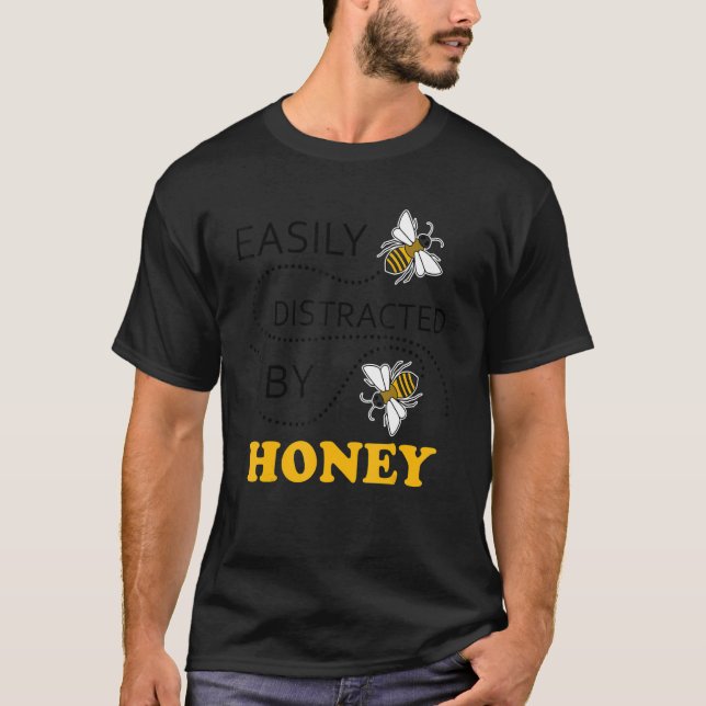 Honung Beekeper Wildlife Ironic Say Bes T Shirt (Framsida)