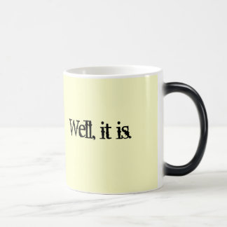 Honung = biet spottar magisk mugg