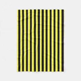 Honung Black Fleecefilt