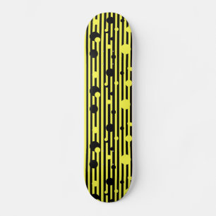 Honung Black Mini Skateboard Bräda 18,5 Cm
