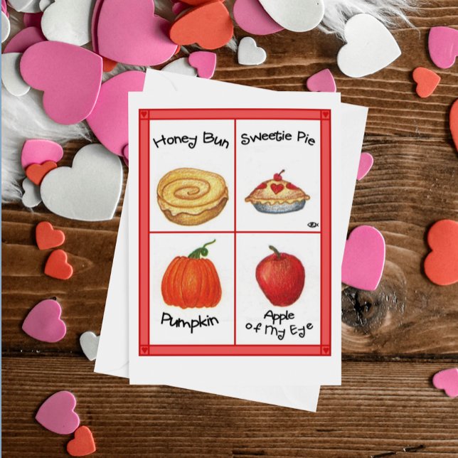 Honung Bun-årskort Kort (Skapare uppladdad)