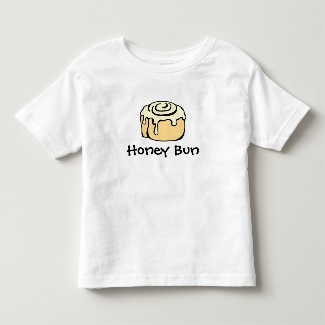 Honung Bun Boy eller Girl Funny Cute Simple Modern T-shirt (Framsida)