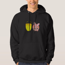 Honung Bunny Cute & Funny Rabbit Djur älskare Hoodie