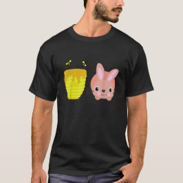 Honung Bunny Cute & Funny Rabbit Djur älskare T Shirt