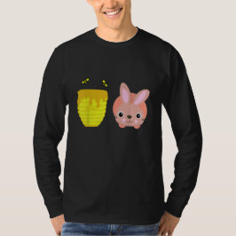 Honung Bunny Cute & Funny Rabbit Djur älskare T Shirt