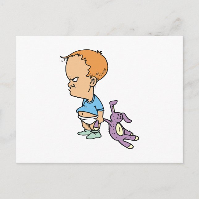 Honung Bunny Vykort (Framsida)