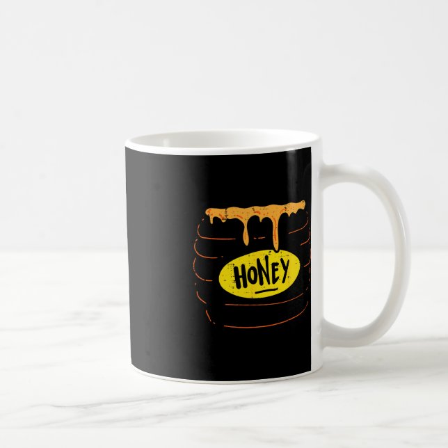 Honung Burk Pot Costume Roligt Sweet Halloween Man Kaffemugg (Höger)