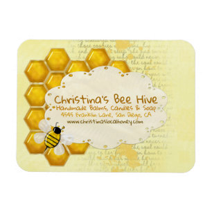 Honung Comb 3D Whimsey Business Magnet