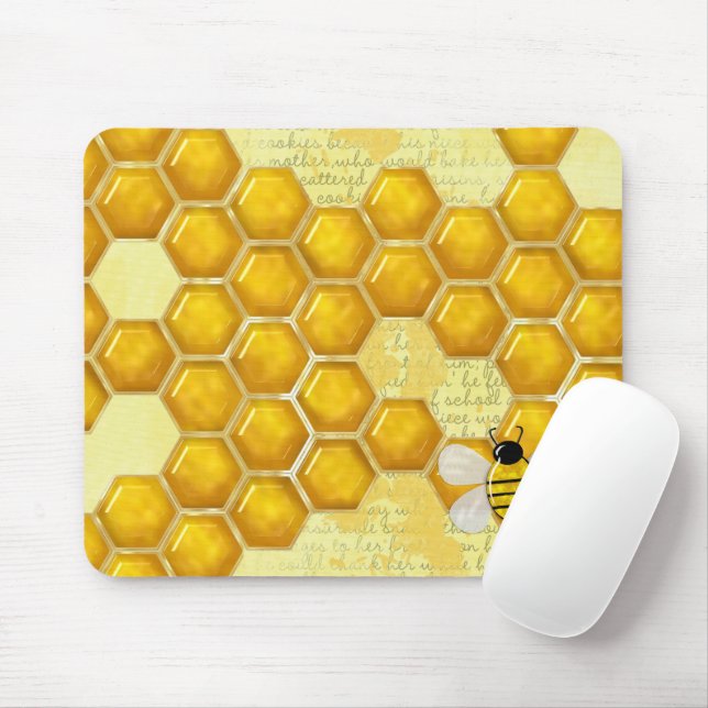 Honung Comb 3D Whimsey Musmatta (Med mus)