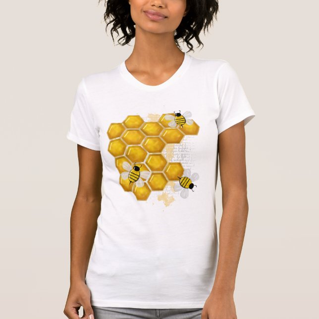 Honung Comb 3D Whimsey T Shirt (Framsida)