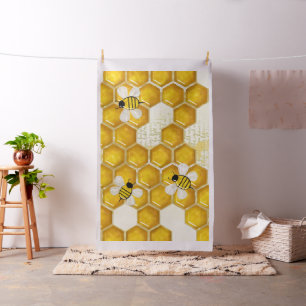 Honung Comb 3D Whimsey Tyg