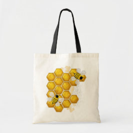 Honung Comb 3D Whimsey Tygkasse