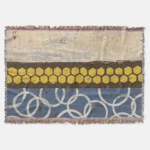 Honung Comb Abstrakt I Filt