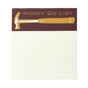 Honung Do List Anteckningsblock
