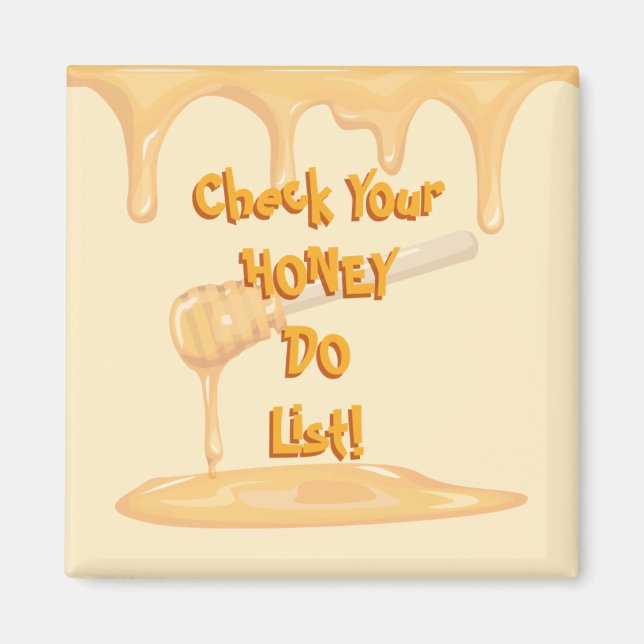 Honung Do List Magnet (Framsidan)