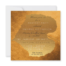 Honung Guld Autumn Fall Golden Löv Birthday