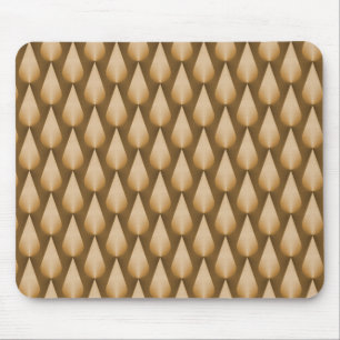 Honung Guld Dazzling Raindrops Mousepad Musmatta