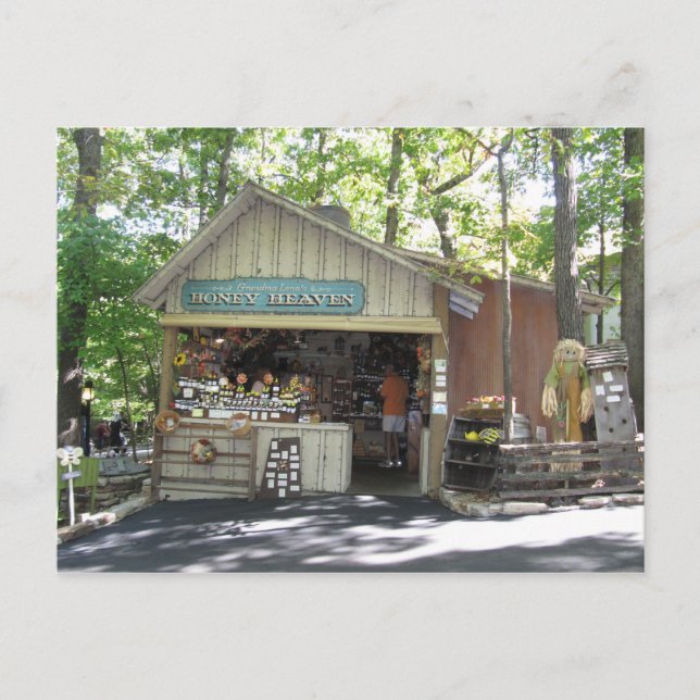 Honung Heaven vid Silver Dollar City Vykort (Framsida)