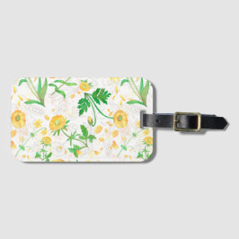 Honung Lemon Flowers Snö White Travel Märkre Bagagebricka