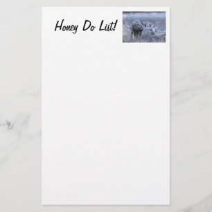 Honung listar! brevpapper