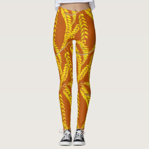Honung Locust på balar Leggings