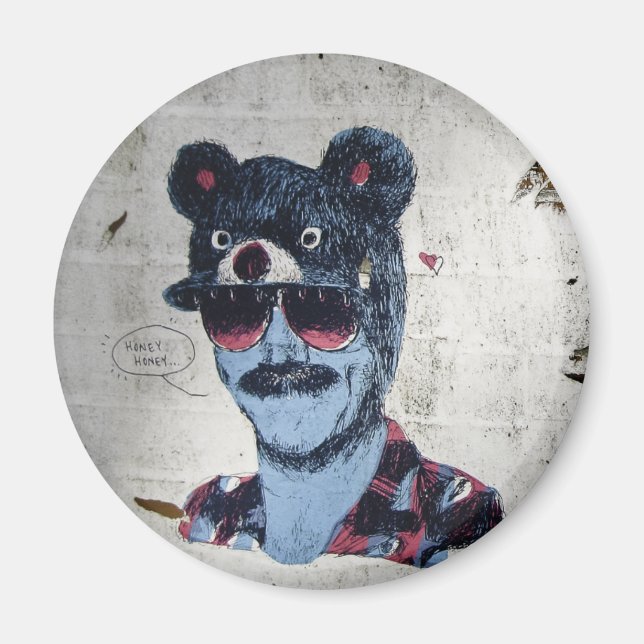 honung magnet (Framsidan)