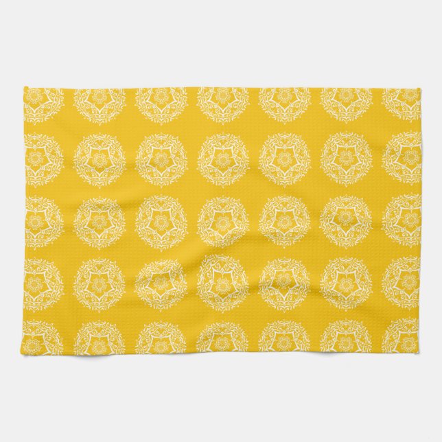 Honung Mandala Kökshandduk (Horisontell)