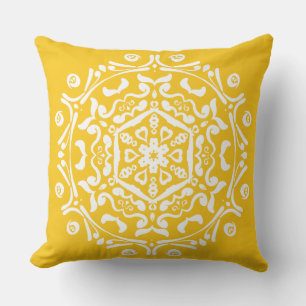 Honung Mandala Utomhuskudde