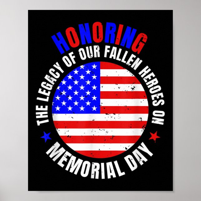 Honung Memorial Day Poster (Framsidan)