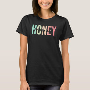 Honung Moonin Roligt Honeymoon Bride and Groom Hon T Shirt