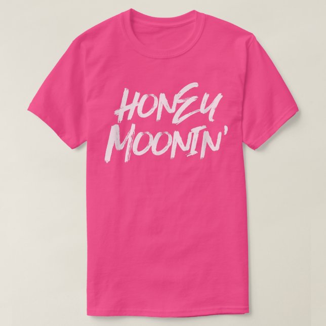 Honung MooninPar som matchar Coolan Honeymoon Vaca T Shirt (Design framsida)