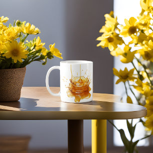 Honung Mugg: Honung Drop Stänk Mugg