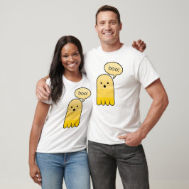 Honung Orange Boo Ghost Halloween T Shirt