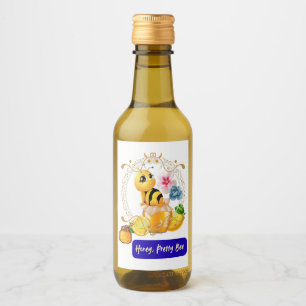 Honung, Söt Bee Vinetikett