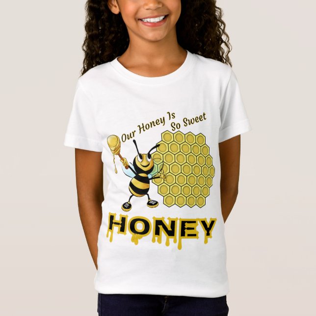 Honung T Shirt (Framsida)