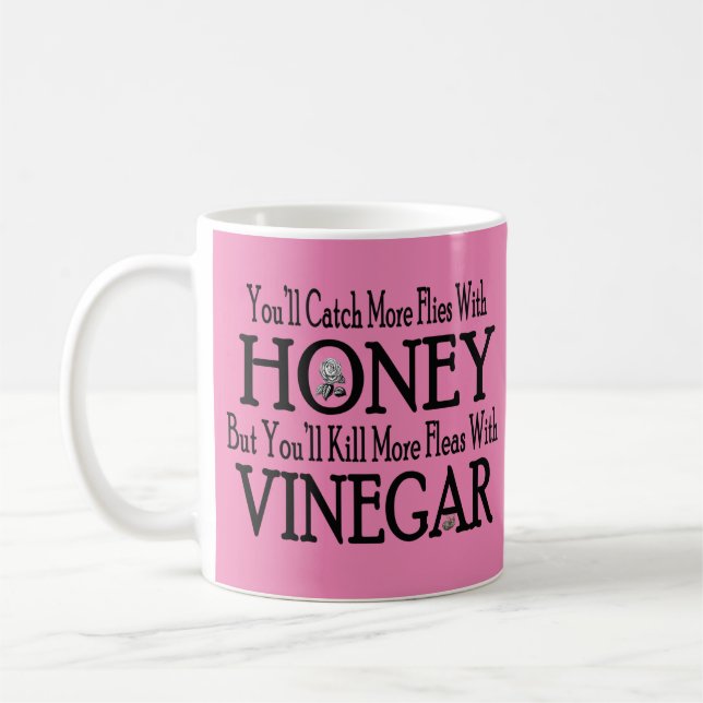 Honung & Vinegar Poster Kaffemugg (Vänster)