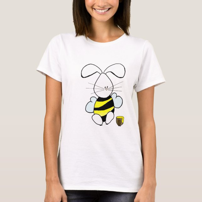 HonungkaninT-tröja Tee Shirt (Framsida)